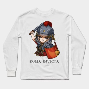 Unconquered Rome: Roma Invicta Design Long Sleeve T-Shirt